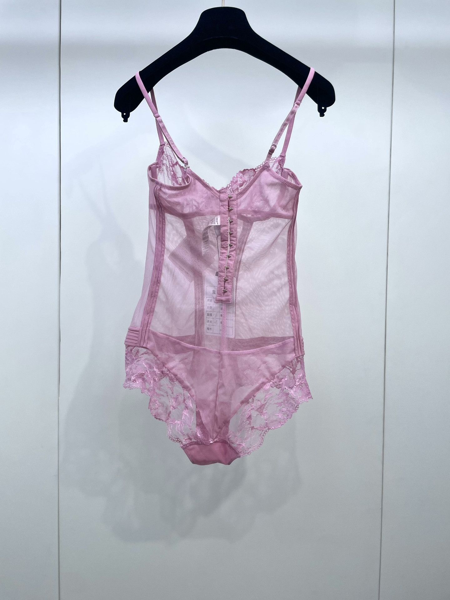 La Perla La Perla Pink Lace Bodysuit Size S / US 4 / IT 40 - 2 Thumbnail