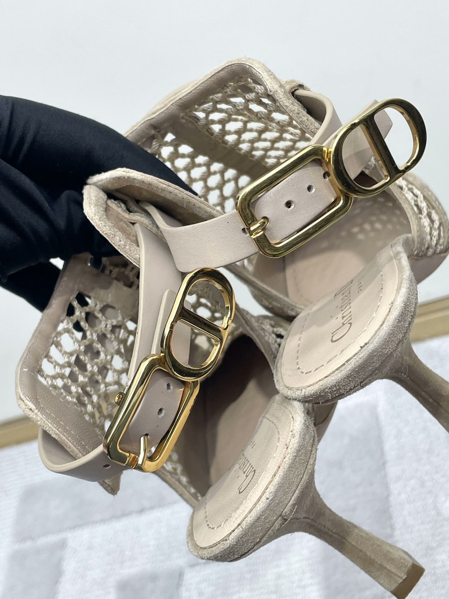 Dior Dior Pointed Toe Cutout Heels Size US 6.5 / IT 36.5 - 5 Thumbnail