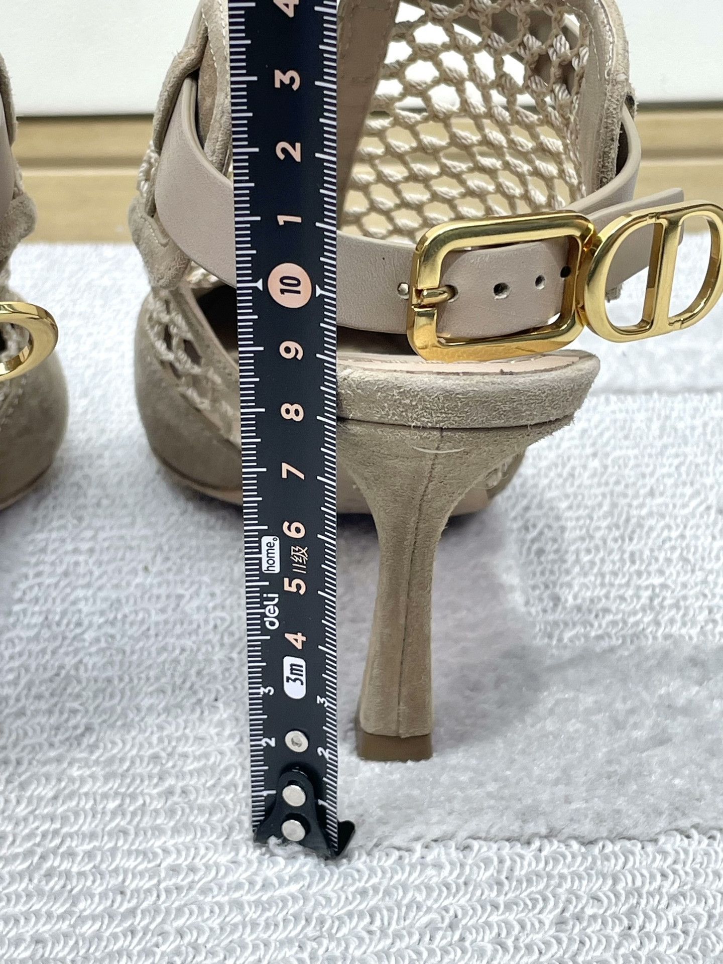 Dior Dior Pointed Toe Cutout Heels Size US 6.5 / IT 36.5 - 7 Thumbnail