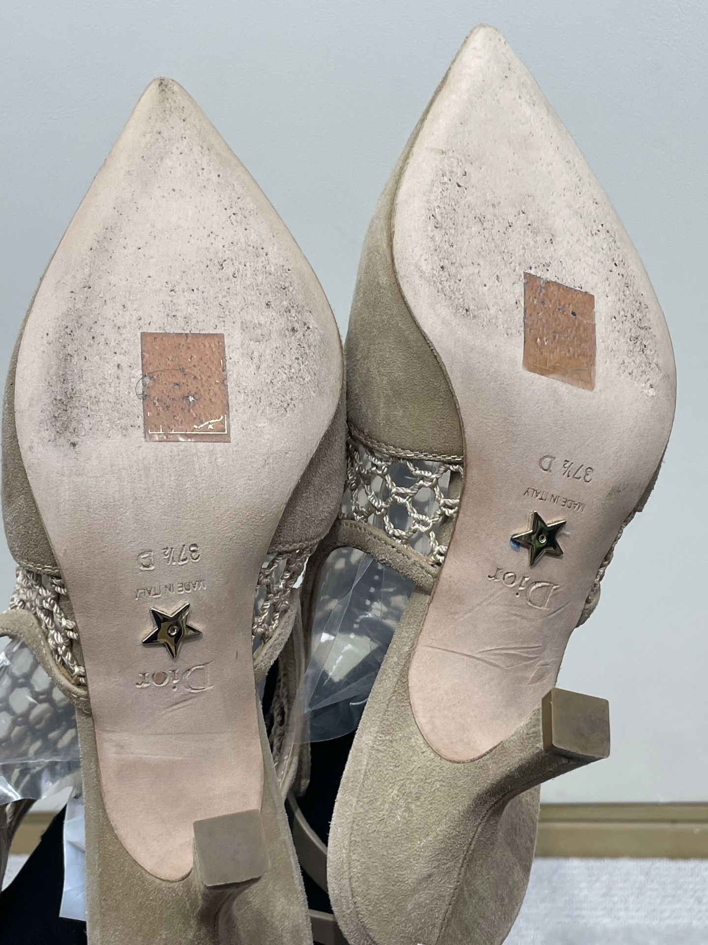 Dior Dior Pointed Toe Cutout Heels Size US 6.5 / IT 36.5 - 8 Thumbnail