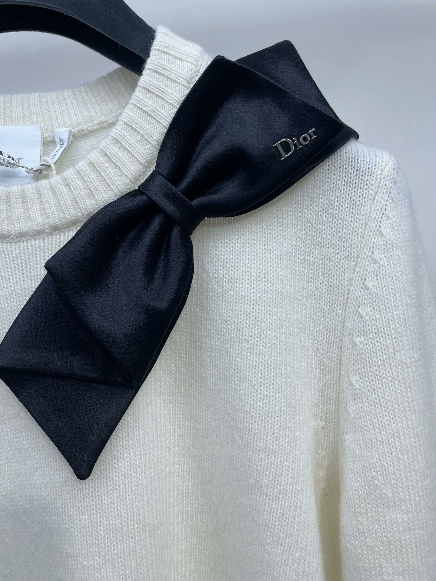 Dior Dior 2026 New Bow Knit Top Size XS / US 0-2 / IT 36-38 - 3 Thumbnail