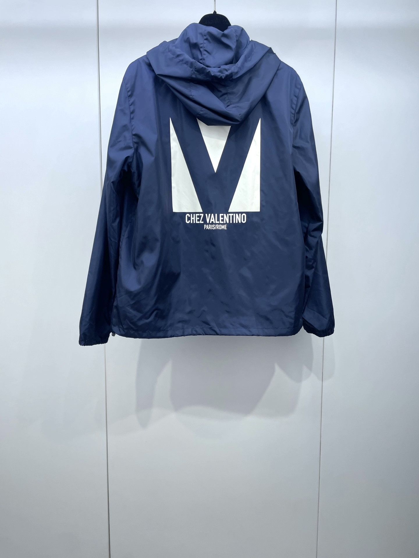 Valentino Valentino 25 New Navy Hooded Zip Jacket Size US M / EU 48-50 / 2 - 2 Thumbnail