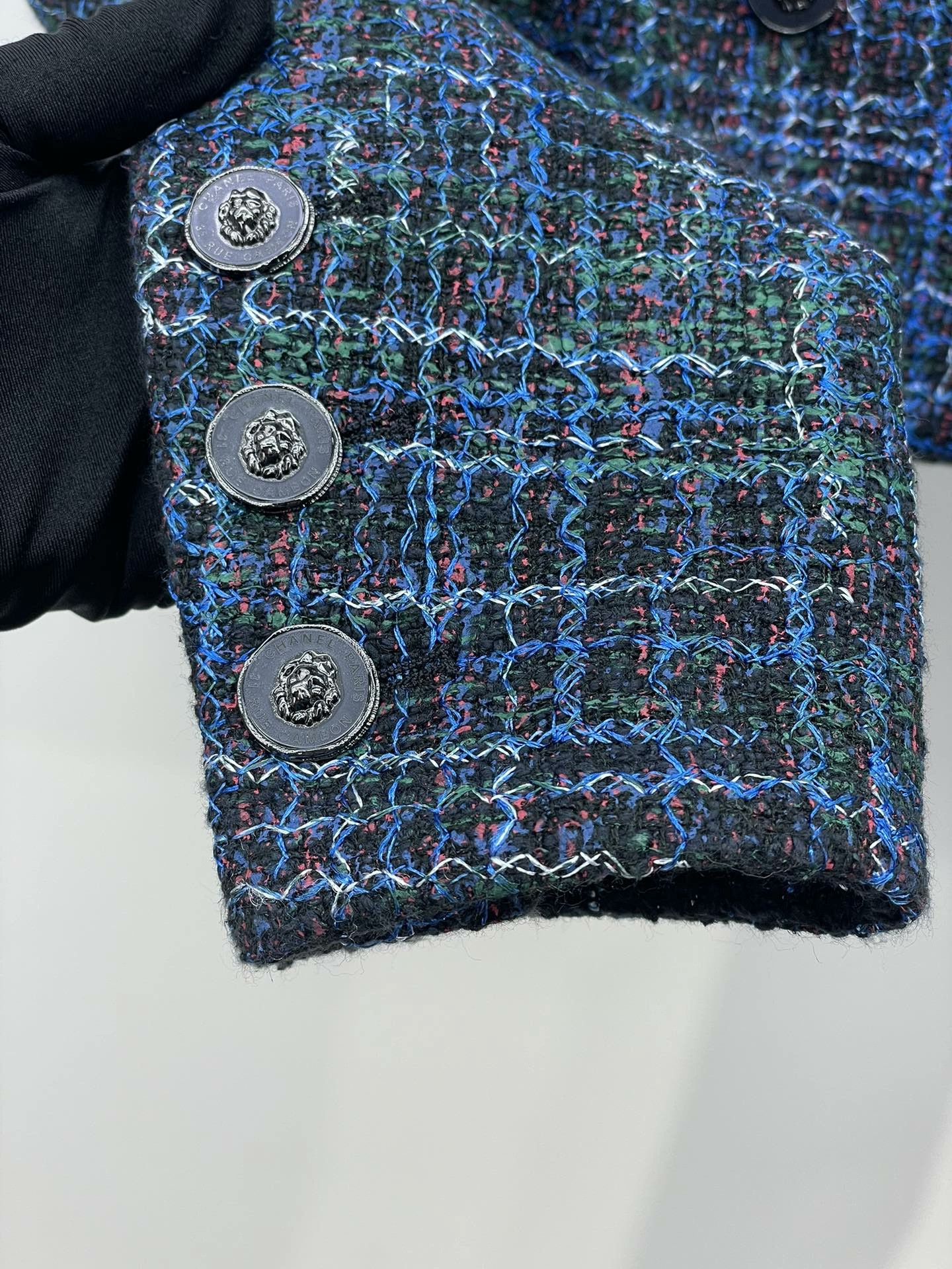 Chanel Chanel 22P Woven Double-Breasted Short Coat Size XS / US 0-2 / IT 36-38 - 4 Thumbnail