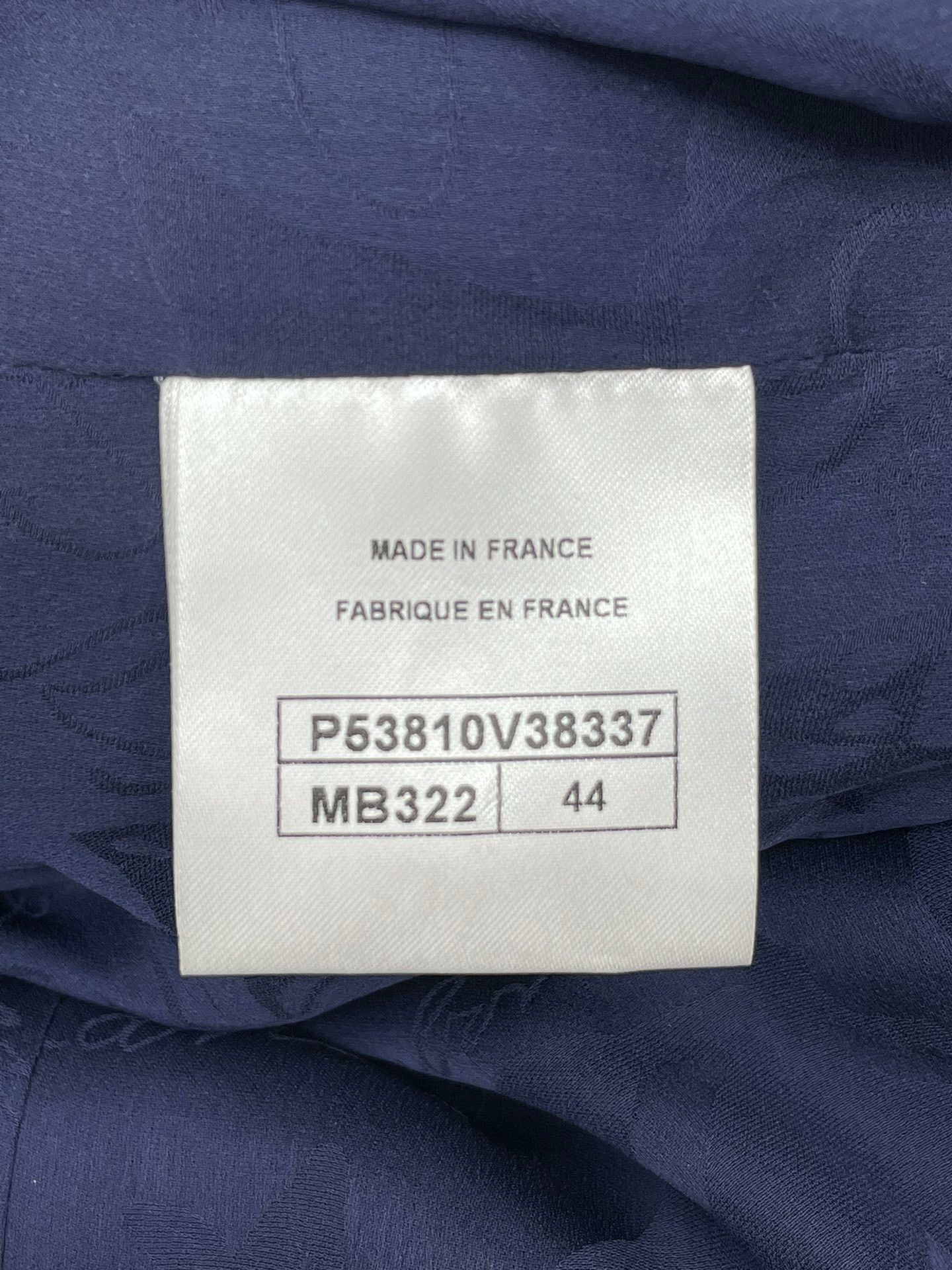 Chanel CHANEL 16S Blue Tweed Jacket Size M / US 6-8 / IT 42-44 - 7 Thumbnail