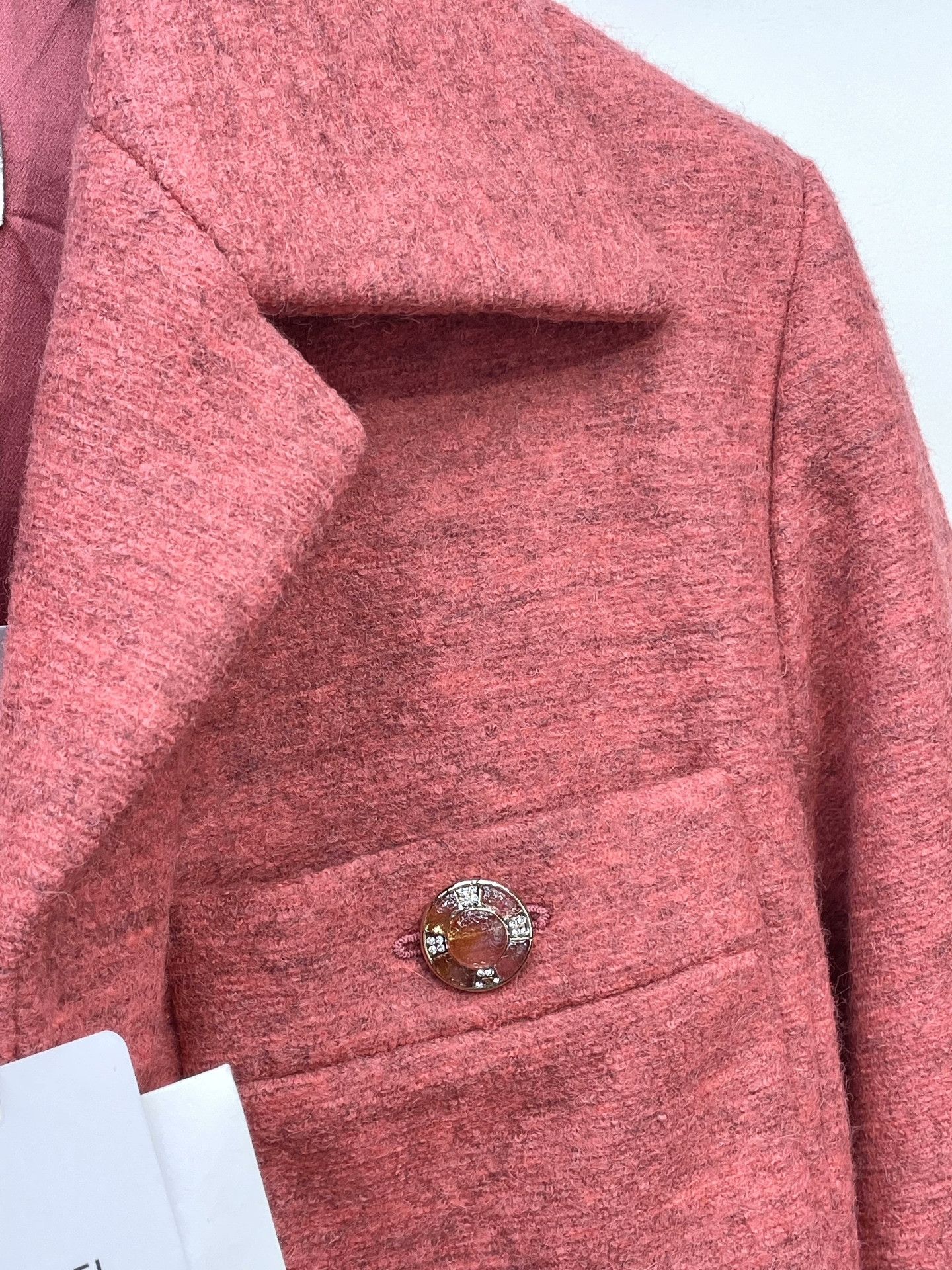 Chanel Chanel Belted Lapel Four-Pocket Coat Size XS / US 0-2 / IT 36-38 - 4 Thumbnail