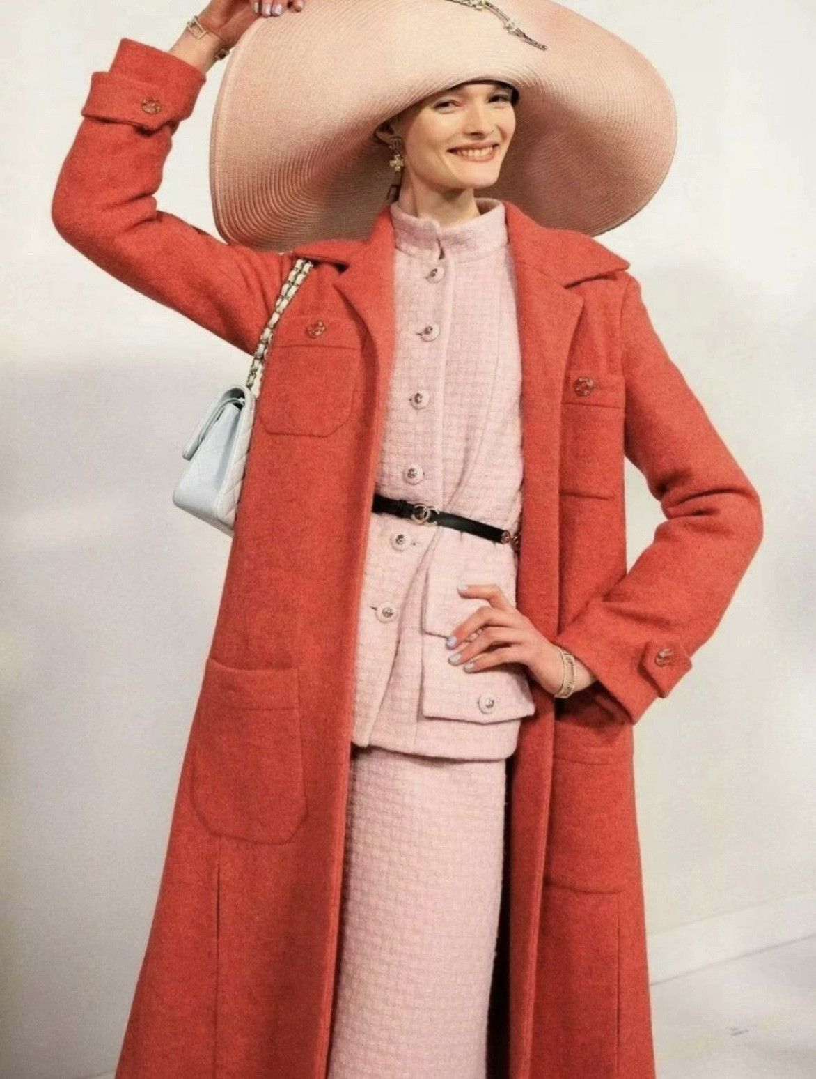 Chanel Chanel Belted Lapel Four-Pocket Coat Size XS / US 0-2 / IT 36-38 - 8 Thumbnail