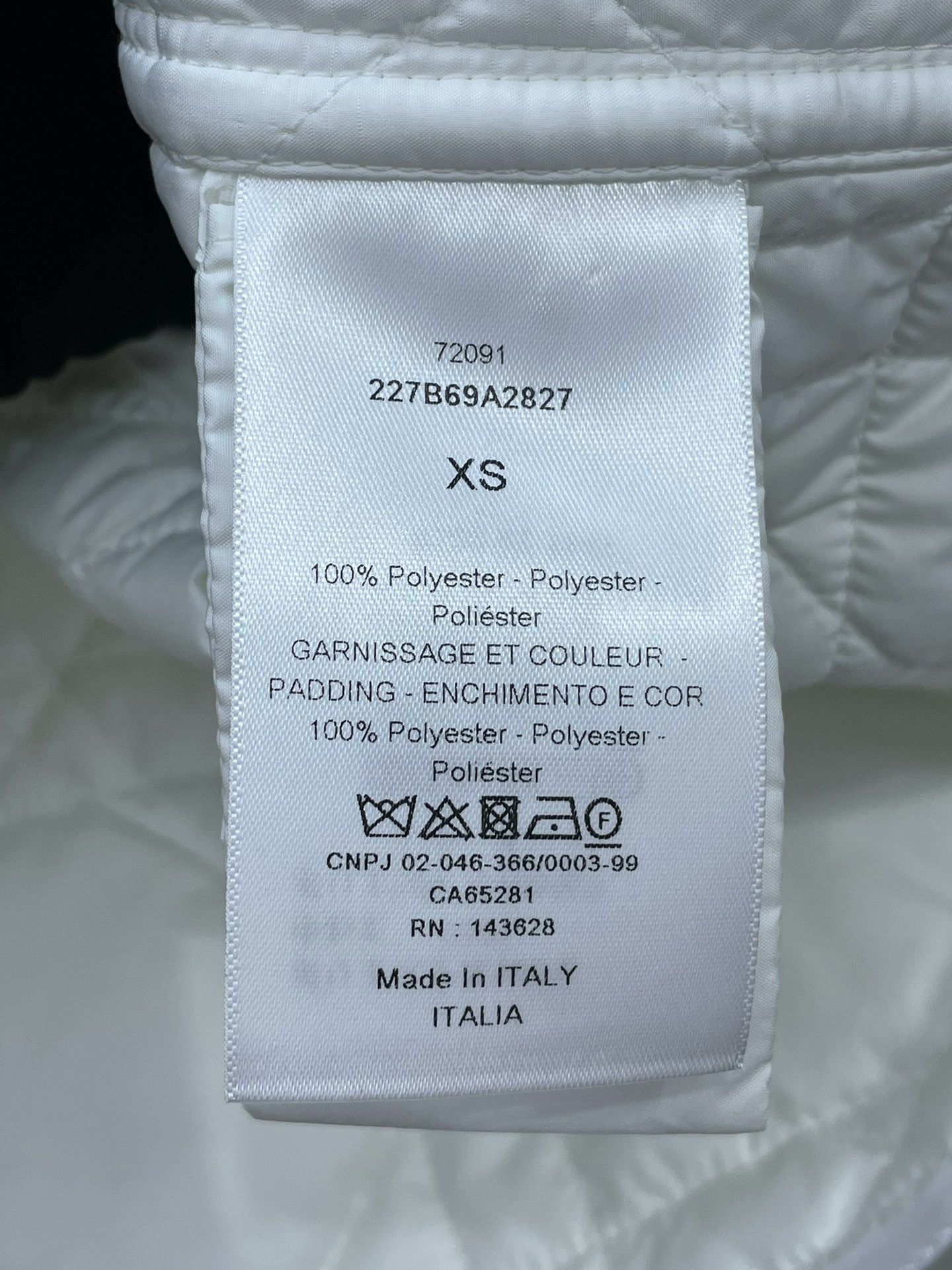 Dior Dior Cannage Quilted Short-Sleeve Coat Size XS / US 0-2 / IT 36-38 - 6 Thumbnail
