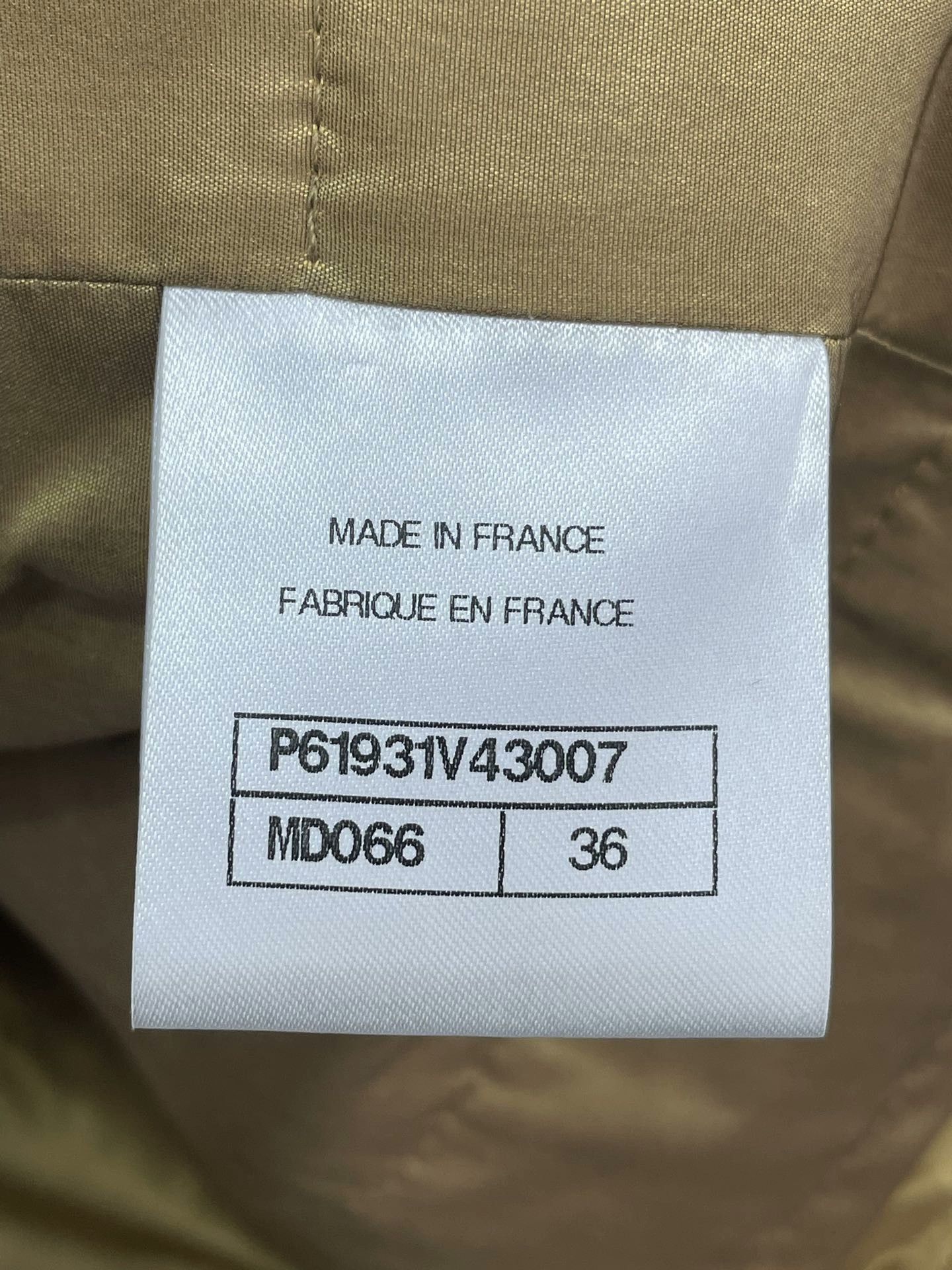 Chanel Chanel Egypt Collection Gold Woven Jacket Size XS / US 0-2 / IT 36-38 - 6 Thumbnail
