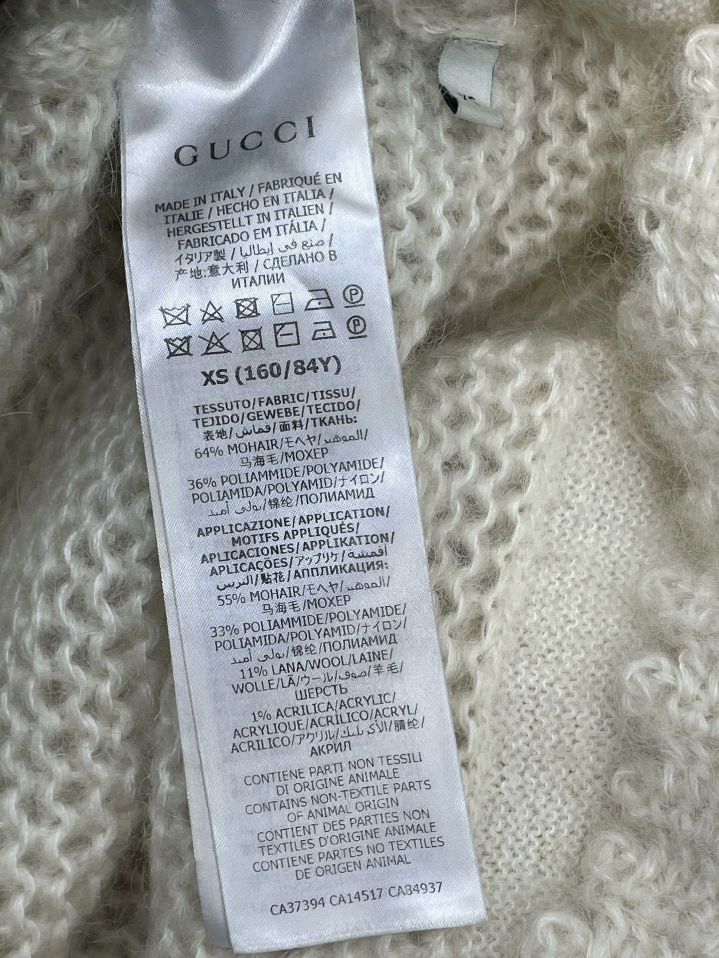 Gucci Gucci Mohair Daisy Brooch Cardigan Size XS / US 0-2 / IT 36-38 - 7 Thumbnail