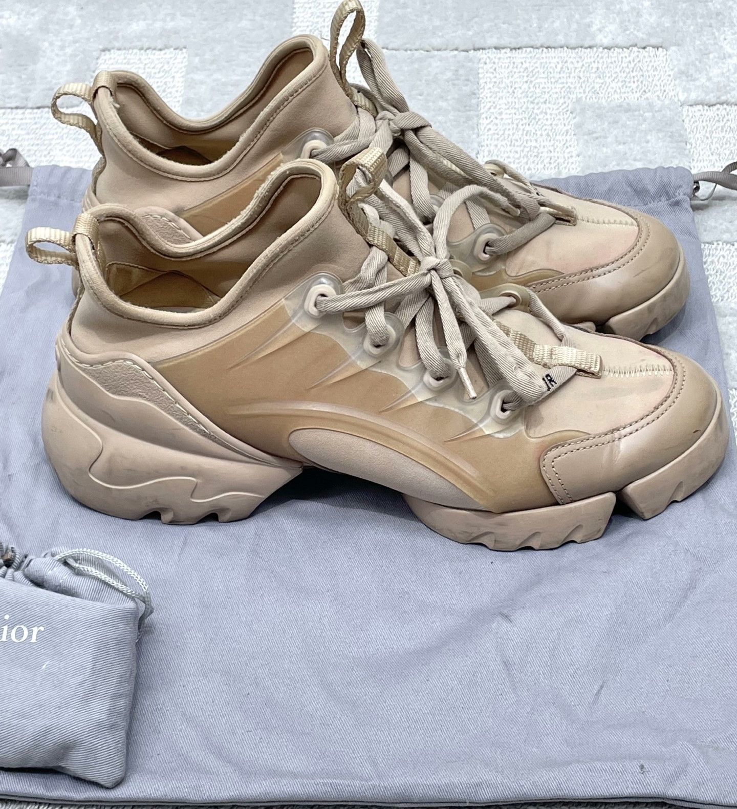 Dior Dior Nude Casual Sports Dad Shoes Size US 8 / IT 38 - 2 Thumbnail