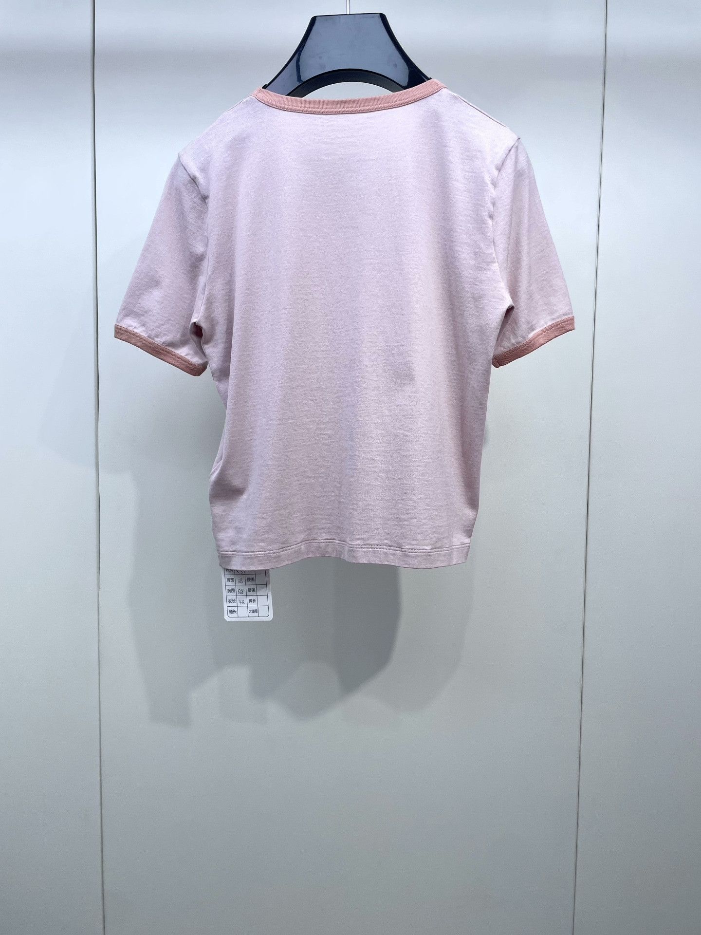 Celine Celine 2025 Pink Short-Sleeve Top Size XS / US 0-2 / IT 36-38 - 2 Thumbnail