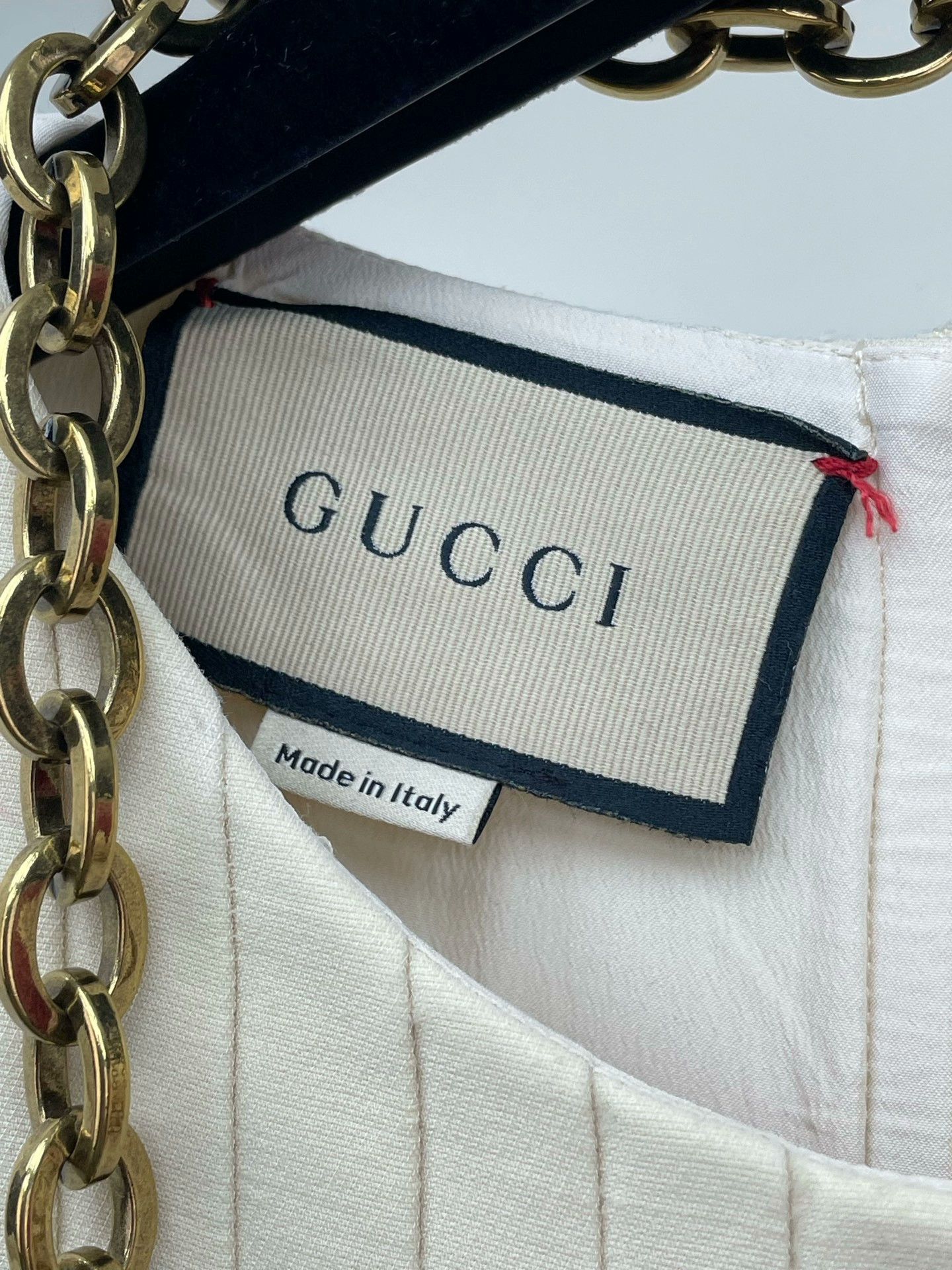Gucci Gucci Double G Waist Chain Pleated Dress Size XS / US 0-2 / IT 36-38 - 6 Thumbnail