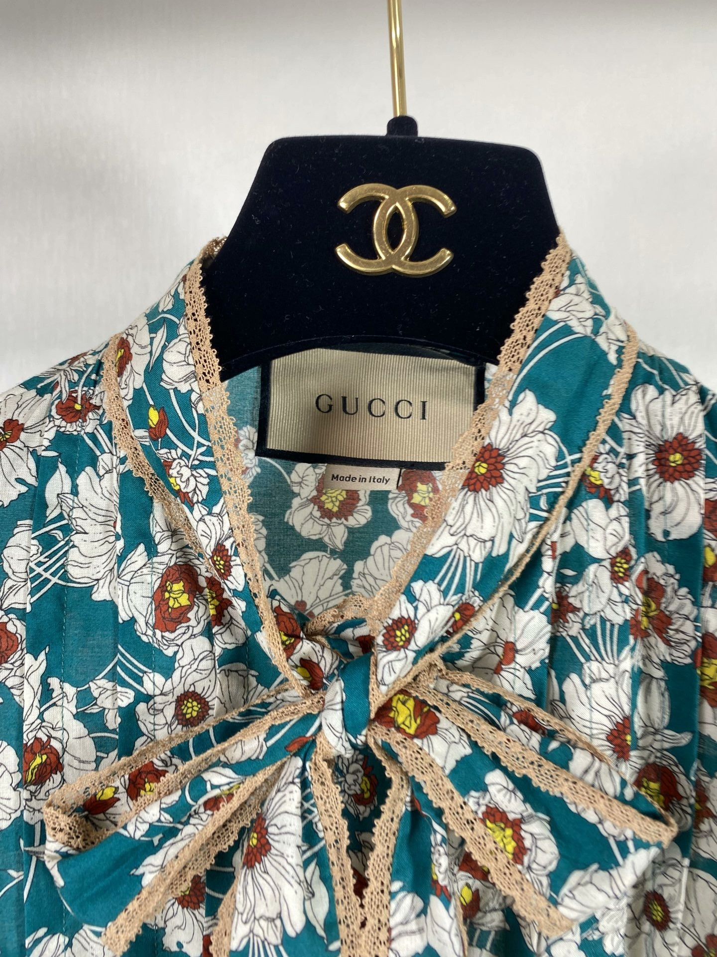 Gucci Gucci Floral Bow Shirt Size XS / US 0-2 / IT 36-38 - 5 Thumbnail