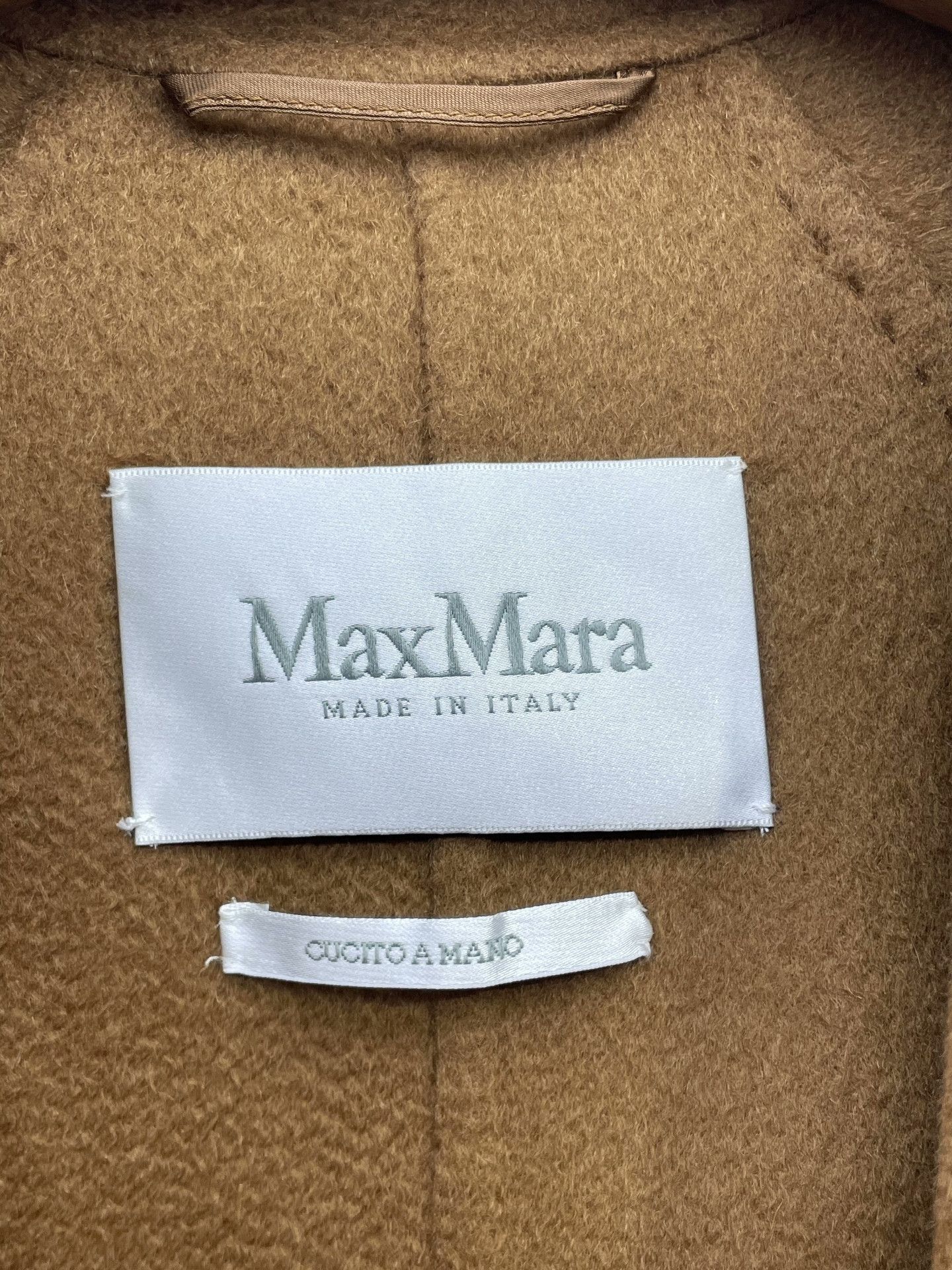 Max Mara MaxMara Caramel Cashmere Coat Size S / US 4 / IT 40 - 6 Thumbnail
