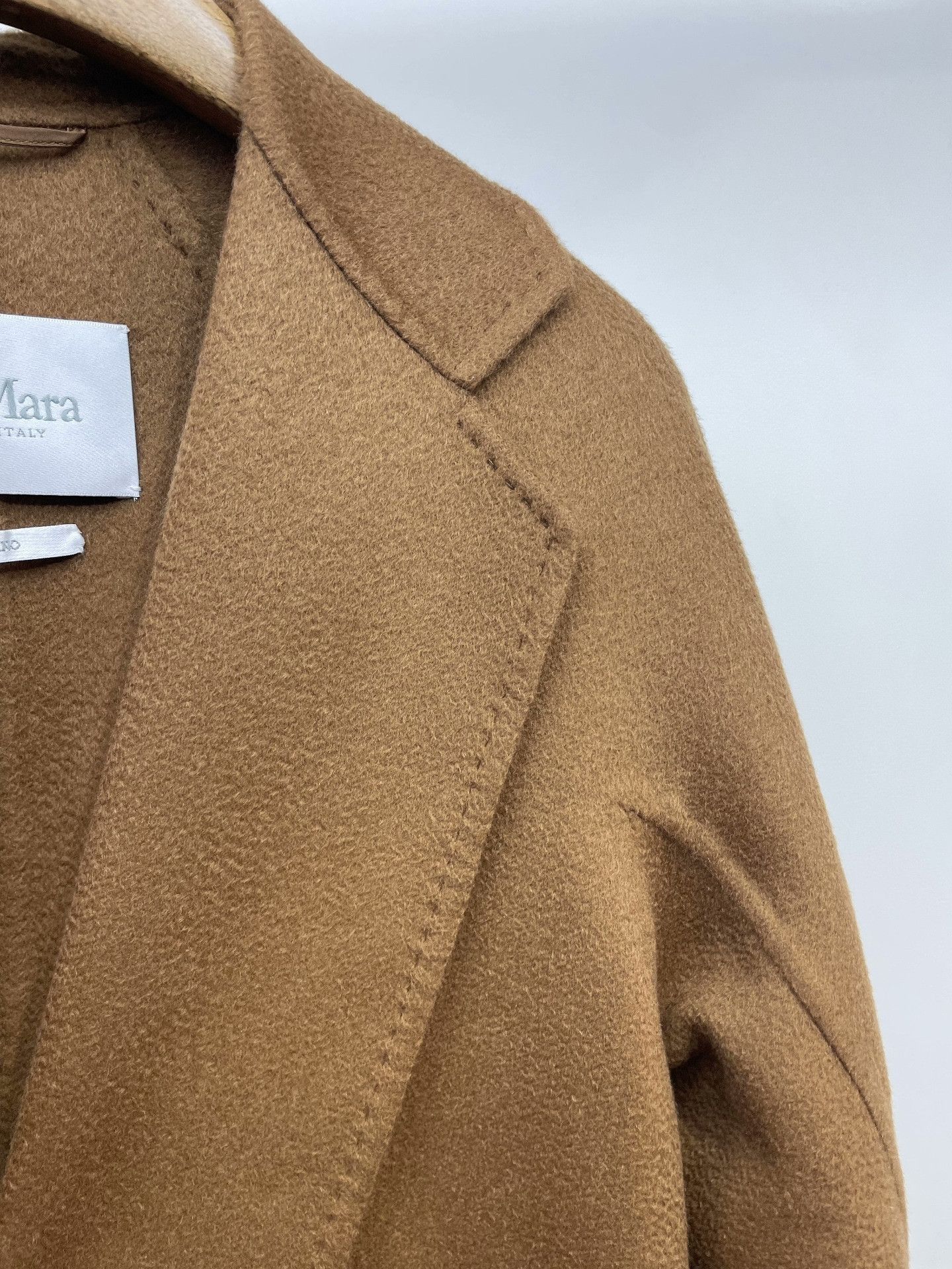 Max Mara MaxMara Caramel Cashmere Coat Size S / US 4 / IT 40 - 5 Thumbnail