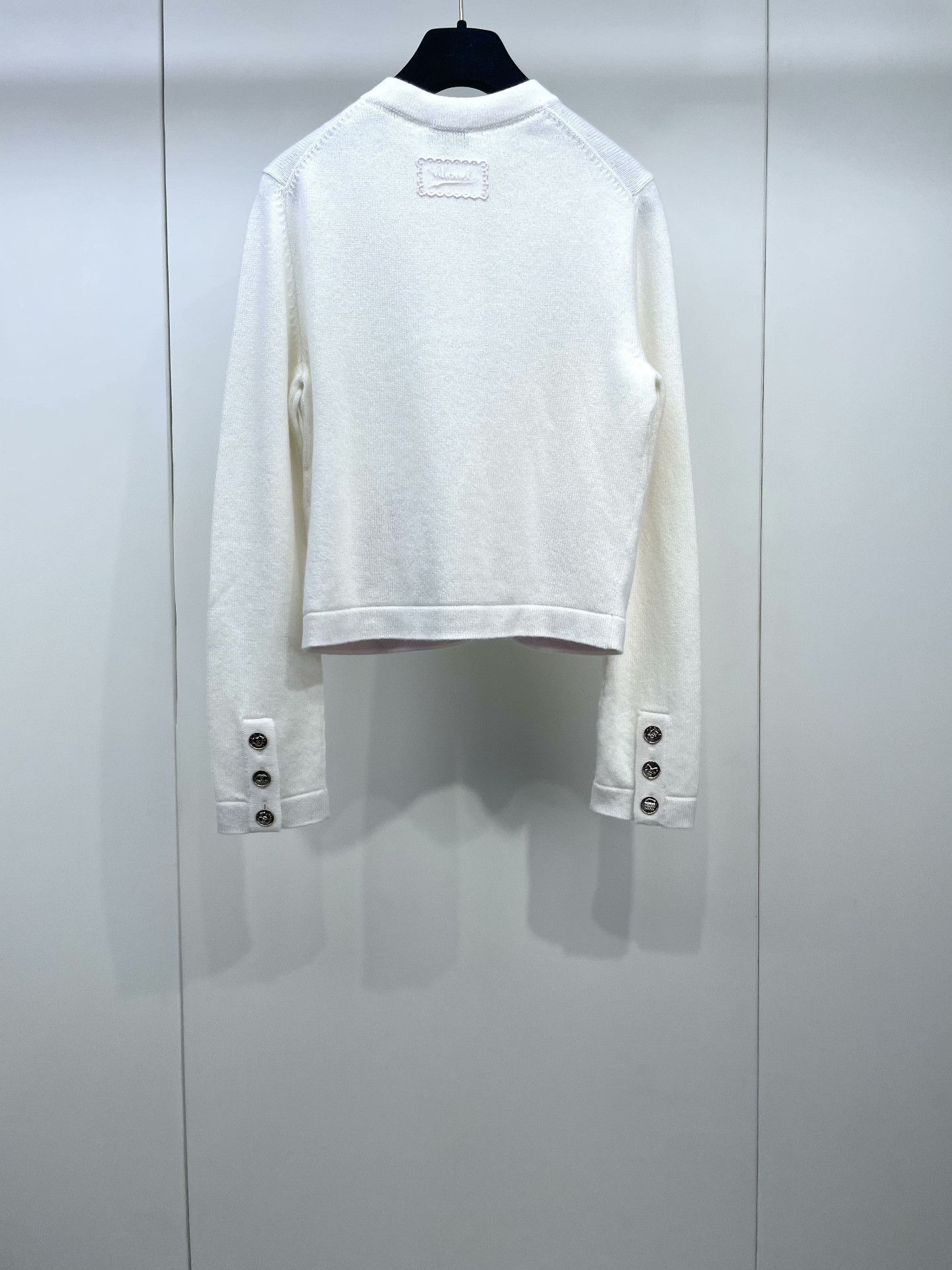 Chanel Chanel 25B Embroidered Logo Knit Cardigan Size XXS / US 00 / IT 34 - 2 Thumbnail
