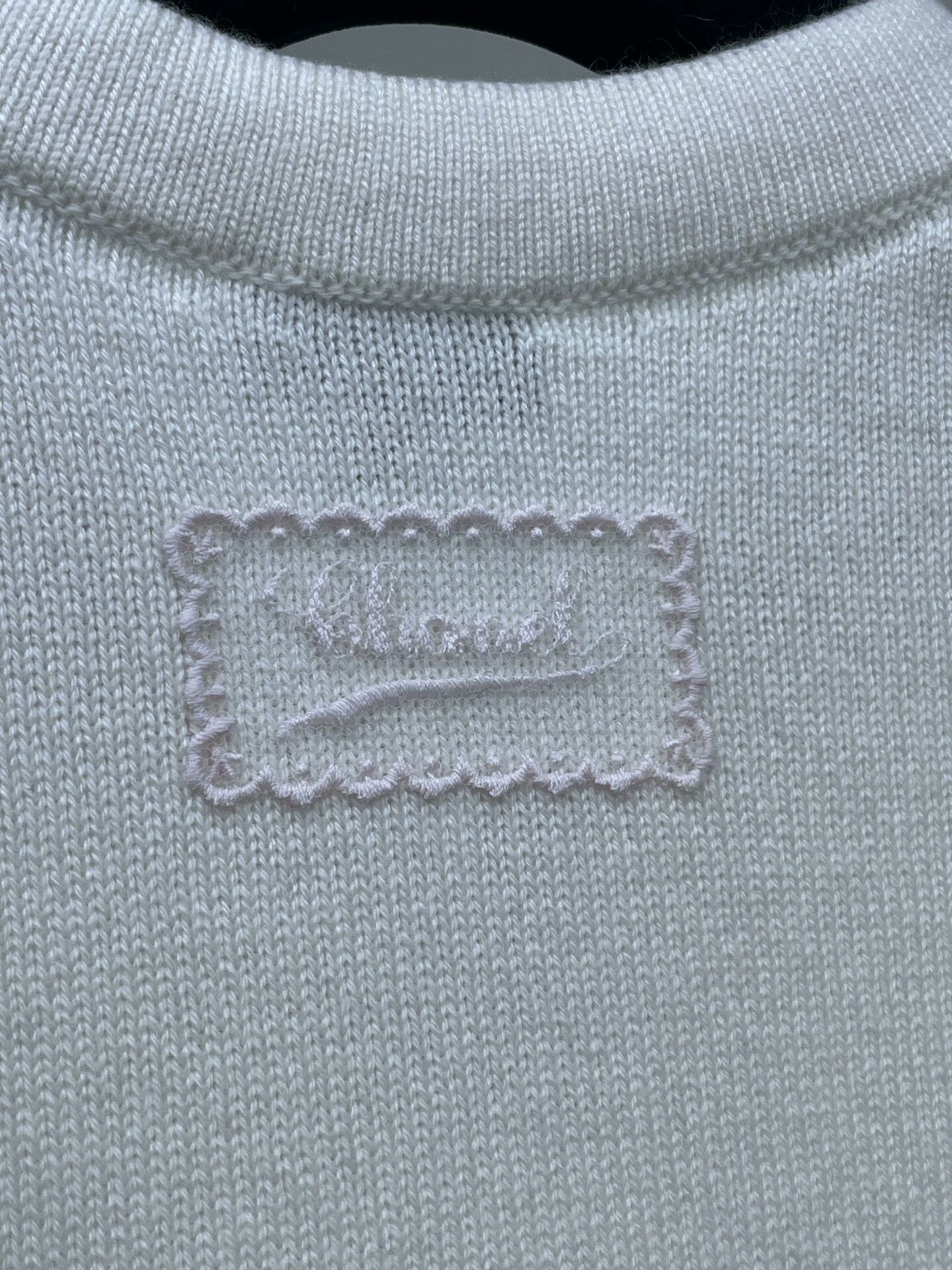 Chanel Chanel 25B Embroidered Logo Knit Cardigan Size XXS / US 00 / IT 34 - 3 Thumbnail