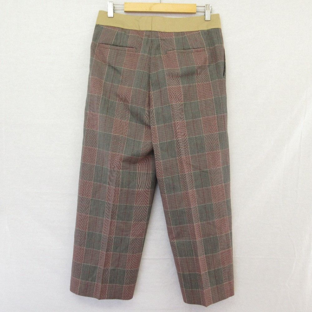 Other Other Drawer Check Wide Pants Textile Pants 6514-236-0870 DUTY FREE for USA Size ONE SIZE - 2 Thumbnail