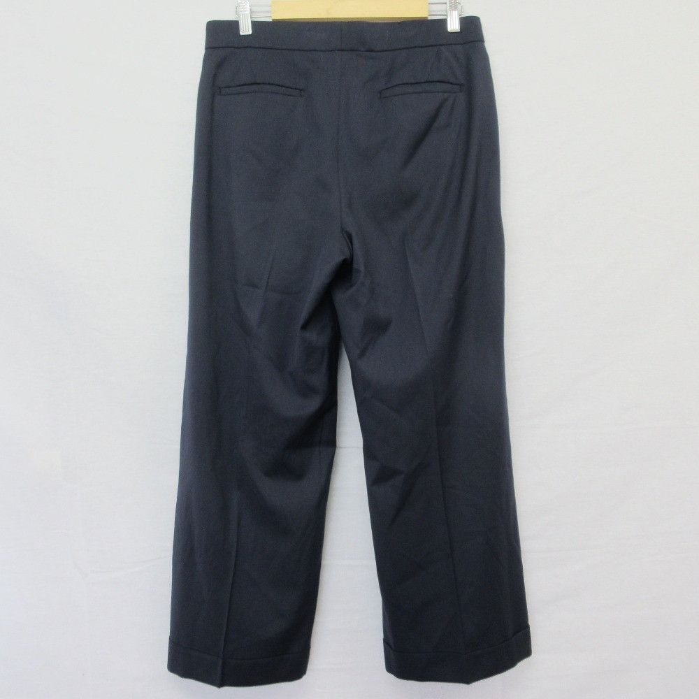 Other Other Drawer Wool Gabardine Wide Trousers Textile Pants 6514-236-1093 DUTY FREE for USA Size ONE SIZE - 2 Thumbnail