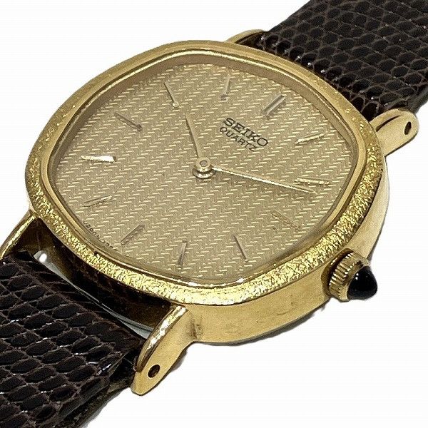 Seiko Seiko Seiko 14K Quartz Watch Precious Metal Quartz 2320-6000 DUTY FREE for USA Size ONE SIZE - 4 Thumbnail