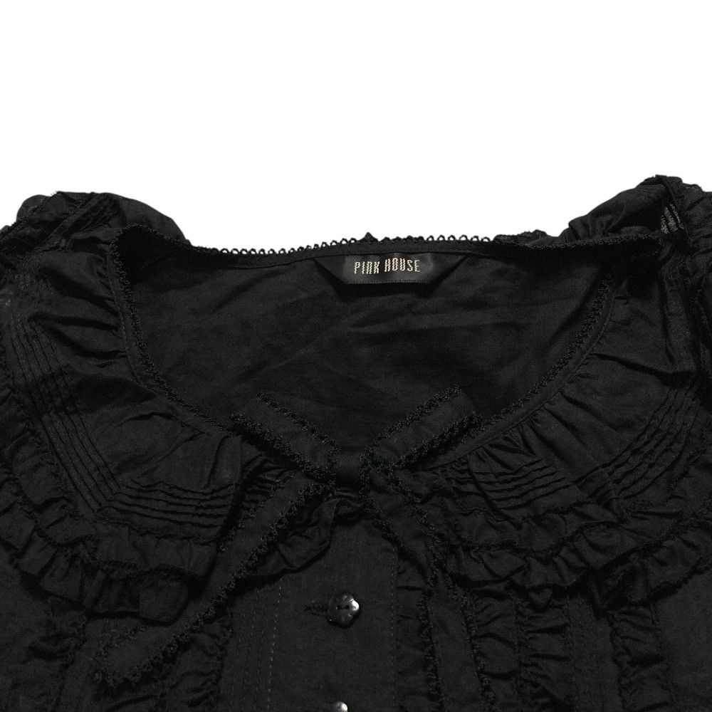 Other Other PINK HOUSE Frill Blouse Textile Tops A2133FB387 DUTY FREE for USA Size ONE SIZE - 10 Thumbnail
