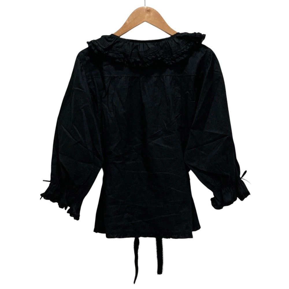 Other Other PINK HOUSE Frill Blouse Textile Tops A2133FB387 DUTY FREE for USA Size ONE SIZE - 2 Thumbnail