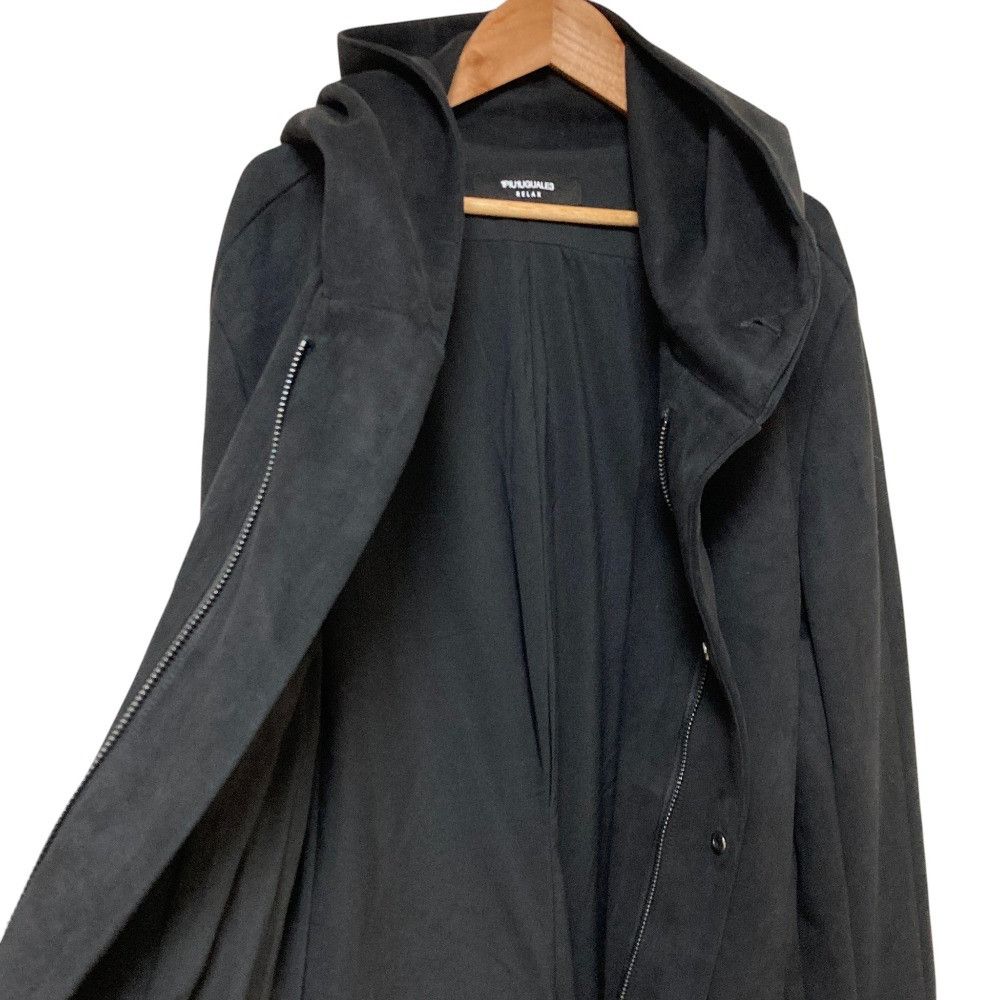 Other Other 1PIU1UGUALE3 Moleskin Hooded Coat Textile Outerwear DUTY FREE for USA Size ONE SIZE - 4 Thumbnail