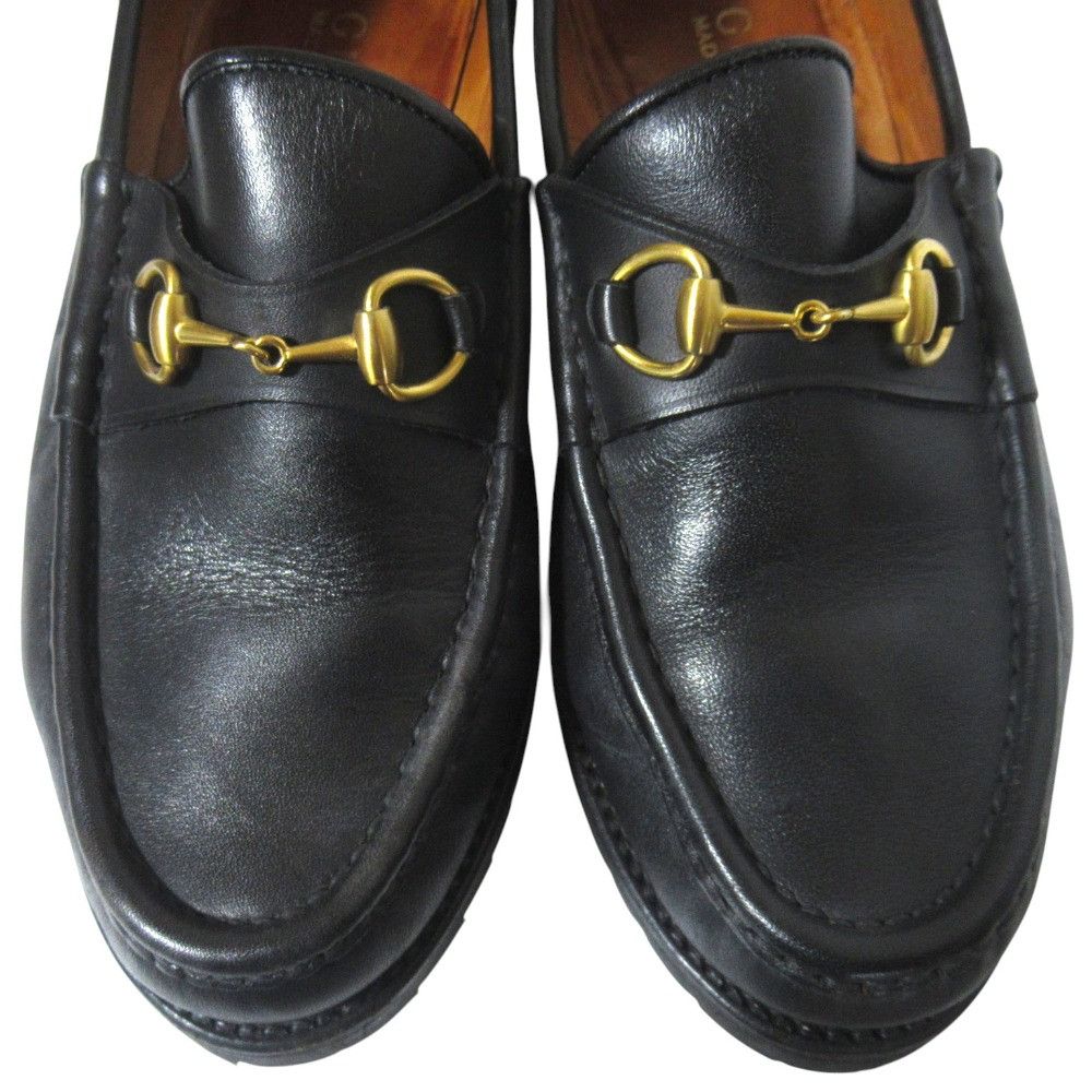 Gucci Gucci Gucci Horsebit Leather Loafers Leather Shoes DUTY FREE for USA Size ONE SIZE - 4 Thumbnail