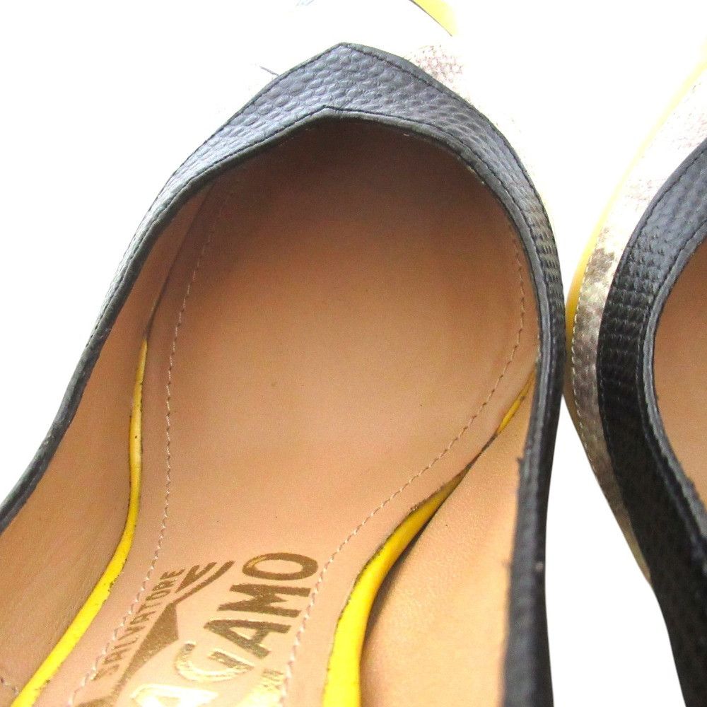 Salvatore Ferragamo Salvatore Ferragamo Salvatore Ferragamo Color Block High Heel Pumps Others Shoes DUTY FREE for USA Size ONE SIZE - 7 Thumbnail