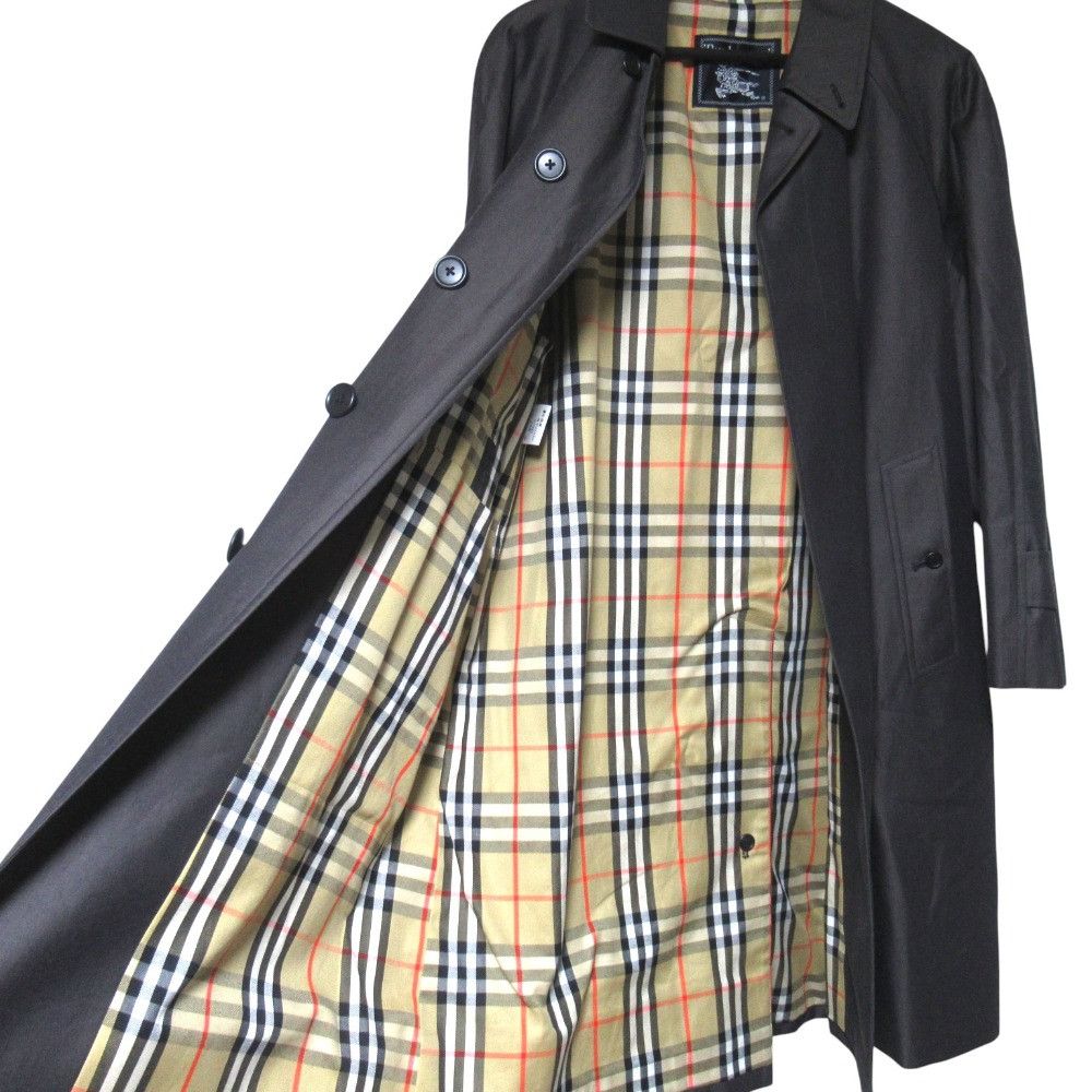 Burberry Burberry Burberry Vintage Balmacaan Coat Textile Outerwear 88-160-3 DUTY FREE for USA Size ONE SIZE - 4 Thumbnail