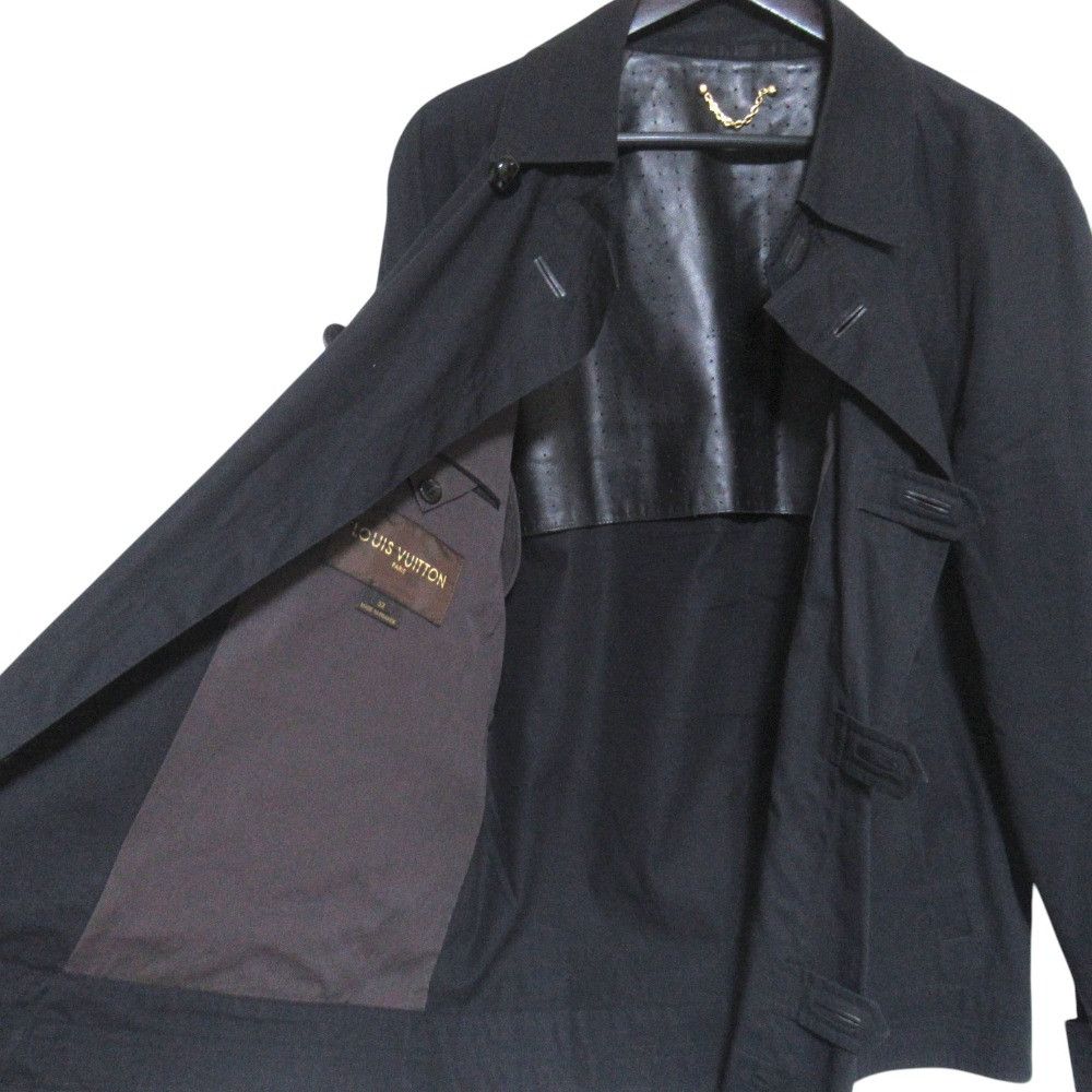 Louis Vuitton Louis Vuitton Louis Vuitton Leather Short Jacket Leather Outerwear DUTY FREE for USA Size ONE SIZE - 4 Thumbnail