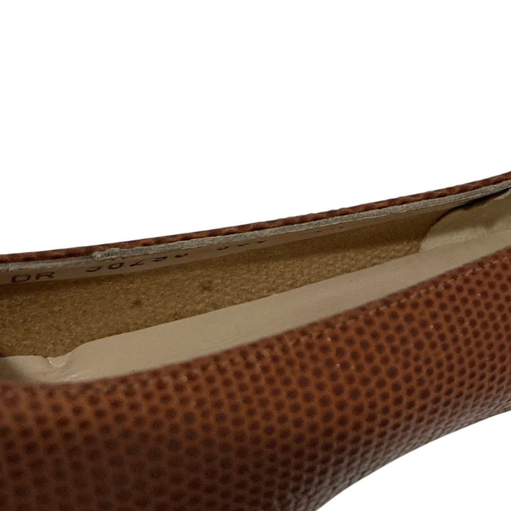 Salvatore Ferragamo Salvatore Ferragamo Salvatore Ferragamo Embossed Leather Pumps Leather Shoes DUTY FREE for USA Size ONE SIZE - 16 Thumbnail