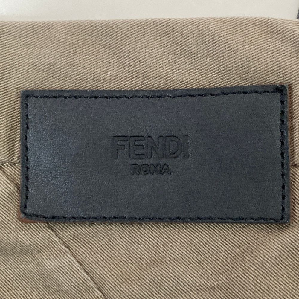 Fendi Fendi Fendi Stretch Cotton Trousers Textile Pants DUTY FREE for USA Size ONE SIZE - 4 Thumbnail