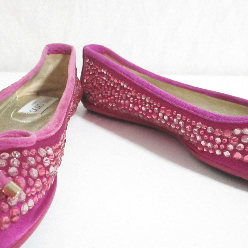 Jimmy Choo Jimmy Choo Jimmy Choo Swarovski Ribbon Ballet Flats Others Shoes DUTY FREE for USA Size ONE SIZE - 5 Thumbnail