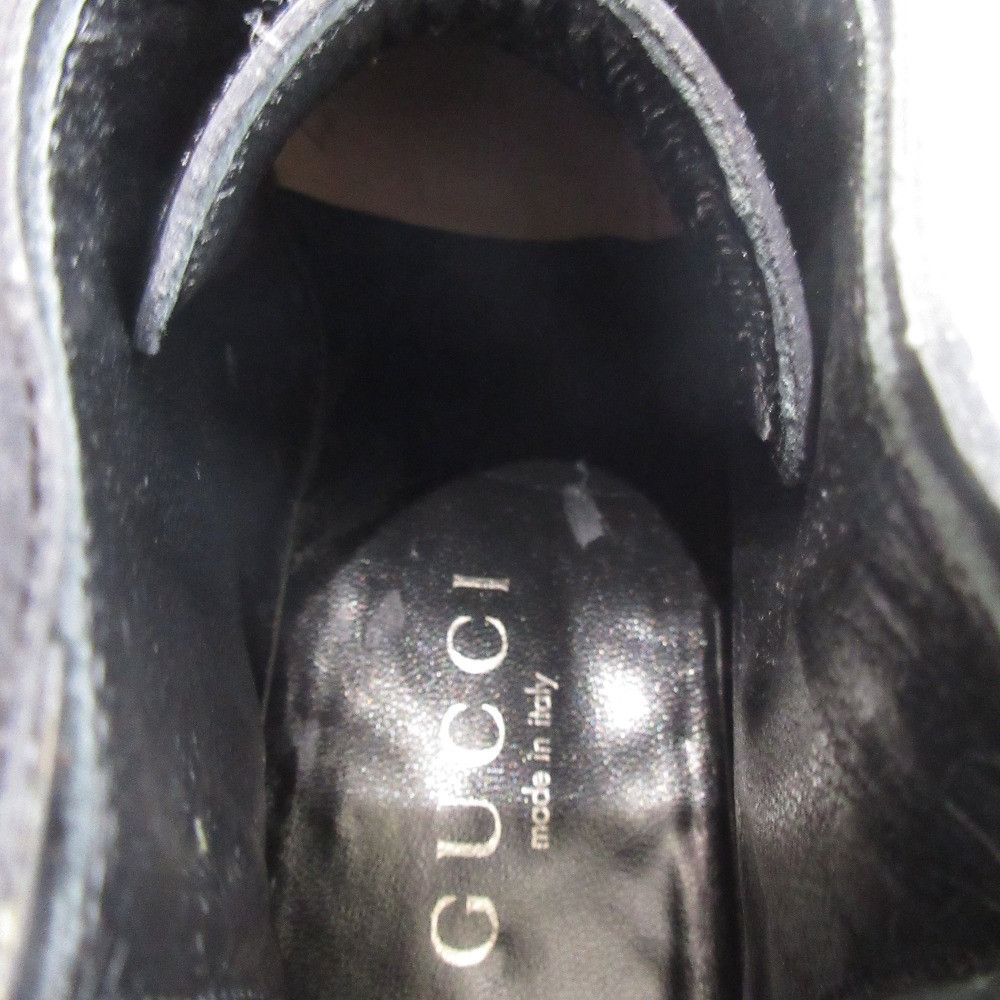 Gucci Gucci Gucci Leather Chukka Boots Leather Shoes 1140148 DUTY FREE for USA Size ONE SIZE - 11 Thumbnail