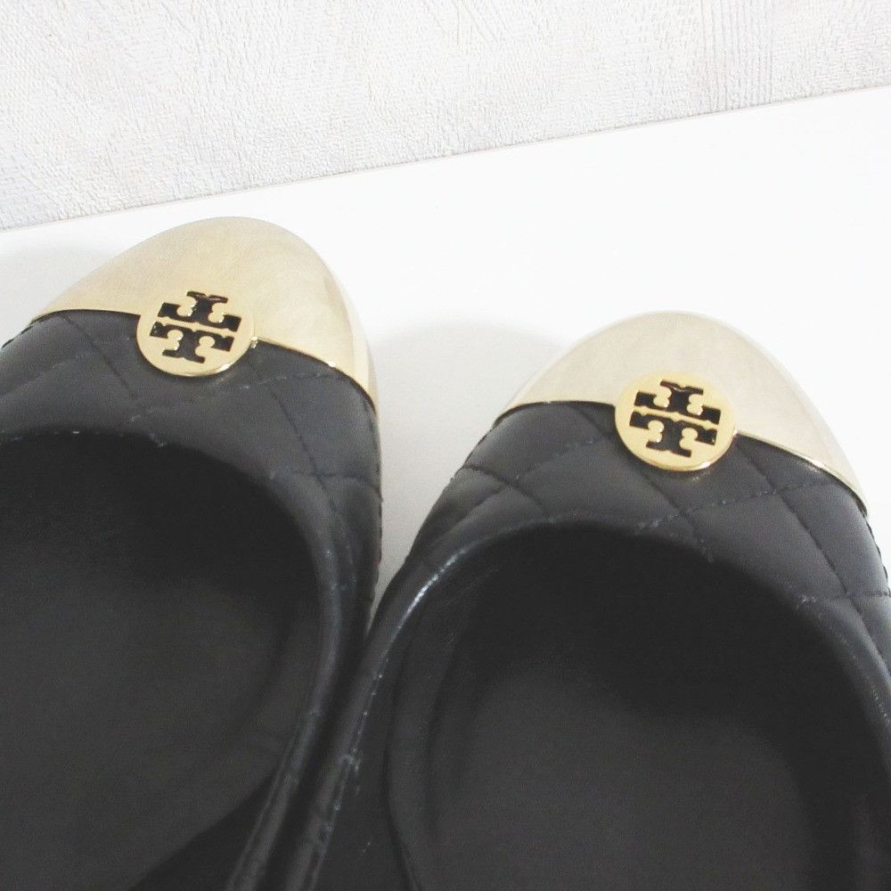 Tory Burch Tory Burch Tory Burch Metal Leather Quilted Pumps Leather Shoes DUTY FREE for USA Size ONE SIZE - 5 Thumbnail