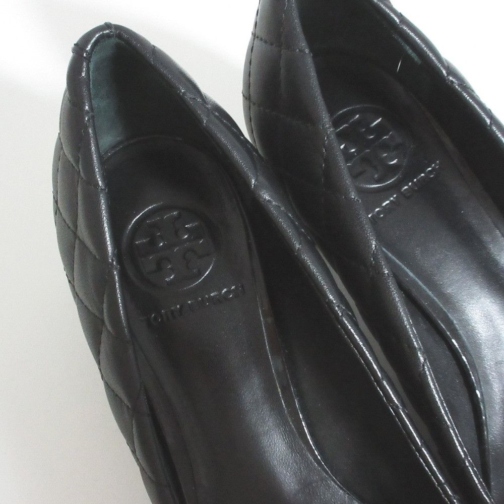 Tory Burch Tory Burch Tory Burch Metal Leather Quilted Pumps Leather Shoes DUTY FREE for USA Size ONE SIZE - 6 Thumbnail