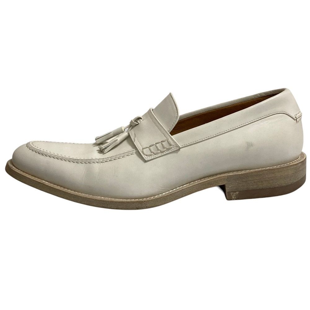 Louis Vuitton Louis Vuitton Louis Vuitton Leather Tassel Loafers Leather Shoes DUTY FREE for USA Size ONE SIZE - 4 Thumbnail