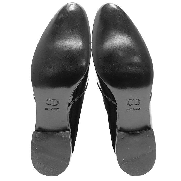Dior Dior Dior Patent Leather Lace Up Boots Leather Shoes DUTY FREE for USA Size ONE SIZE - 9 Thumbnail