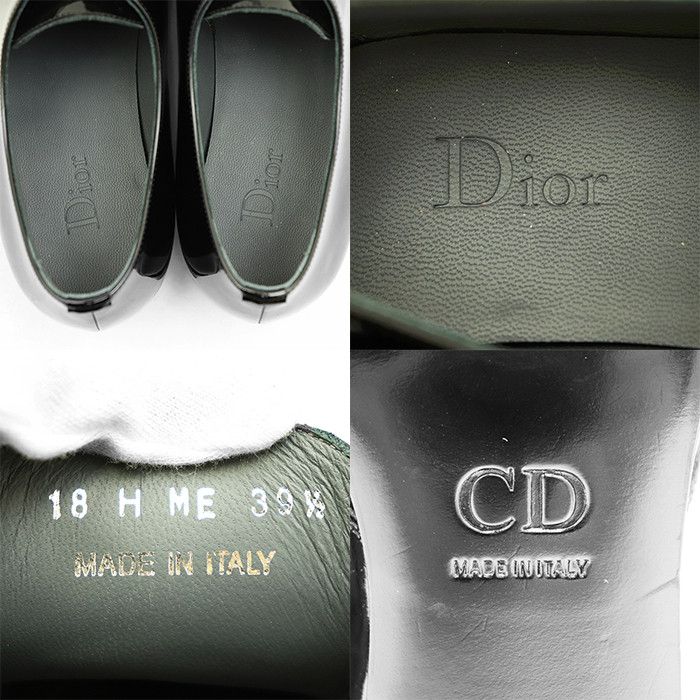 Dior Dior Dior Patent Leather Lace Up Boots Leather Shoes DUTY FREE for USA Size ONE SIZE - 10 Thumbnail
