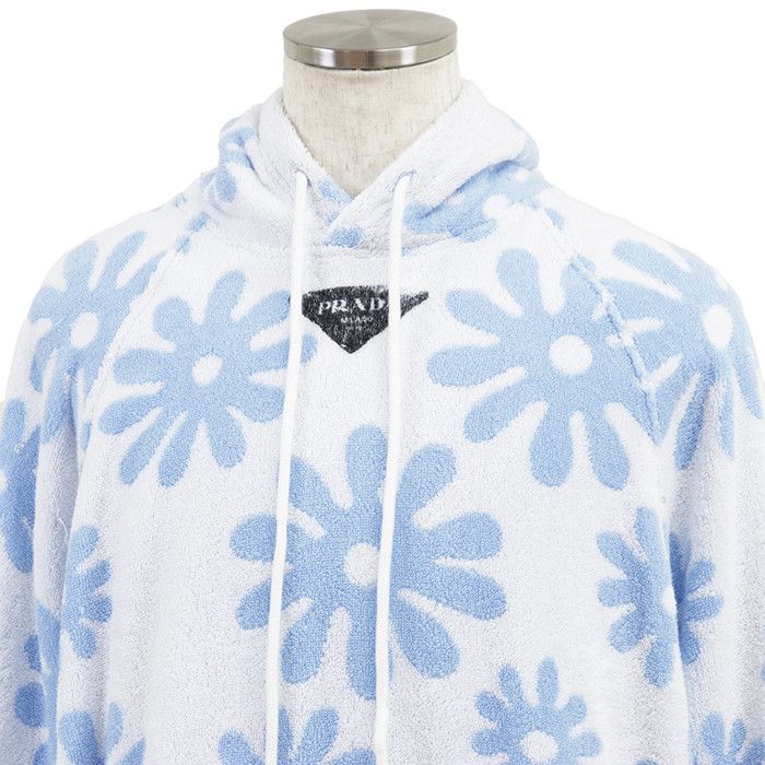 Prada Prada Prada Cotton Sweatshirt Textile Sweatshirts & Hoodies DUTY FREE for USA Size ONE SIZE - 2 Thumbnail