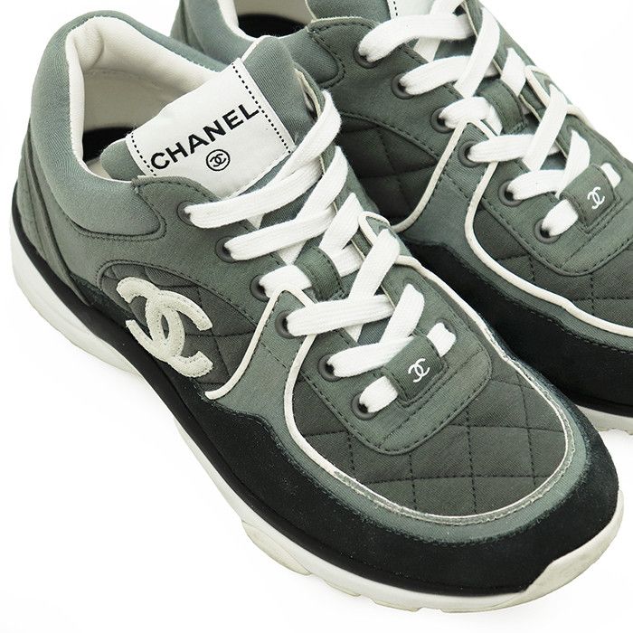 Chanel Chanel Chanel Leather Quilted Sneakers Leather Shoes G40184 DUTY FREE for USA Size ONE SIZE - 13 Thumbnail
