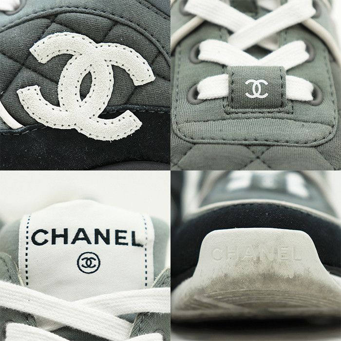 Chanel Chanel Chanel Leather Quilted Sneakers Leather Shoes G40184 DUTY FREE for USA Size ONE SIZE - 9 Thumbnail