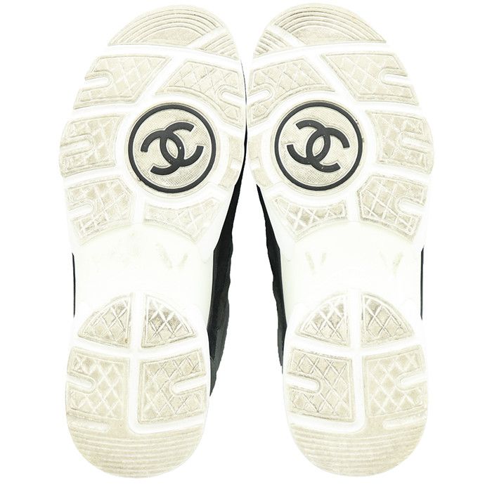 Chanel Chanel Chanel Leather Quilted Sneakers Leather Shoes G40184 DUTY FREE for USA Size ONE SIZE - 8 Thumbnail