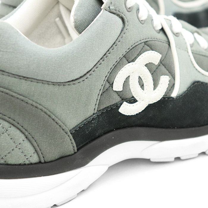 Chanel Chanel Chanel Leather Quilted Sneakers Leather Shoes G40184 DUTY FREE for USA Size ONE SIZE - 4 Thumbnail