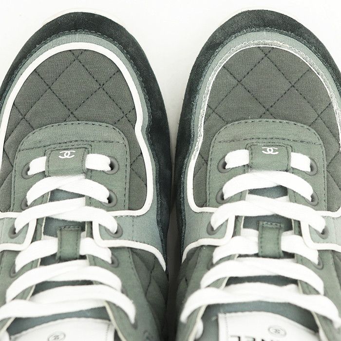 Chanel Chanel Chanel Leather Quilted Sneakers Leather Shoes G40184 DUTY FREE for USA Size ONE SIZE - 15 Thumbnail