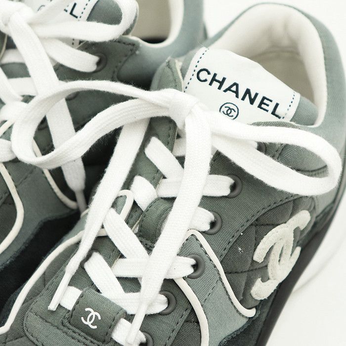 Chanel Chanel Chanel Leather Quilted Sneakers Leather Shoes G40184 DUTY FREE for USA Size ONE SIZE - 12 Thumbnail