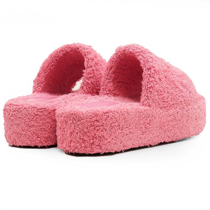 Balenciaga Balenciaga Balenciaga RISE SLIDE terry platform sandals Textile Shoes RISE SLIDE DUTY FREE for USA Size ONE SIZE - 11 Thumbnail