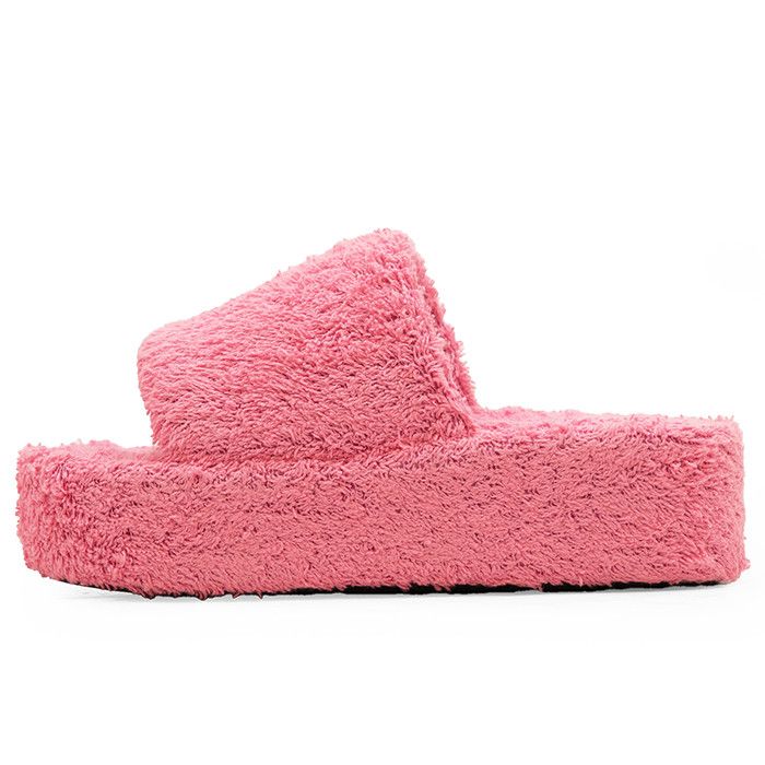 Balenciaga Balenciaga Balenciaga RISE SLIDE terry platform sandals Textile Shoes RISE SLIDE DUTY FREE for USA Size ONE SIZE - 3 Thumbnail