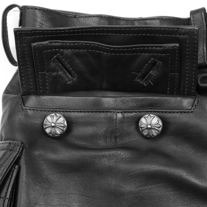 Chrome Hearts Chrome Hearts Chrome Hearts Leather Pants Leather Bottoms DUTY FREE for USA Size ONE SIZE - 7 Thumbnail